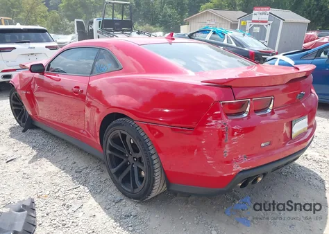 2013 Chevrolet Camaro Zl1 из США, поврежденный, VIN 2G1FZ1EP9D9801512